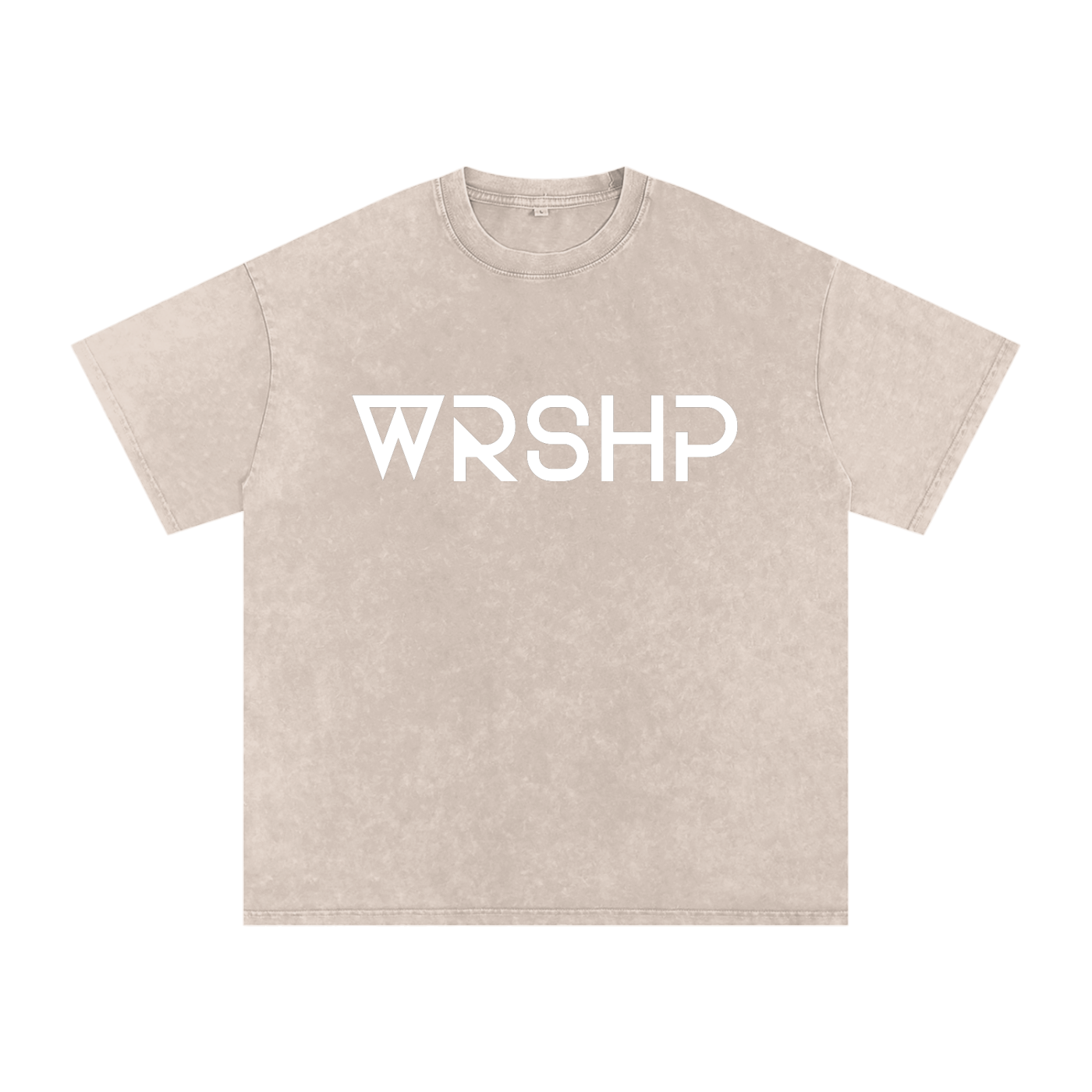 WRSHP - Snow Washed Oversized Cotton T-Shirt