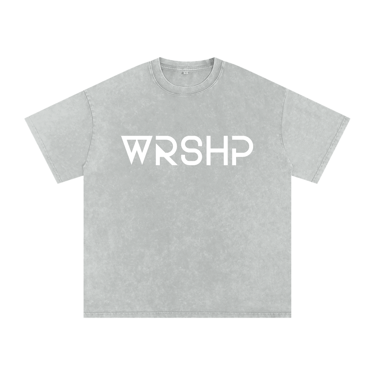 WRSHP - Snow Washed Oversized Cotton T-Shirt
