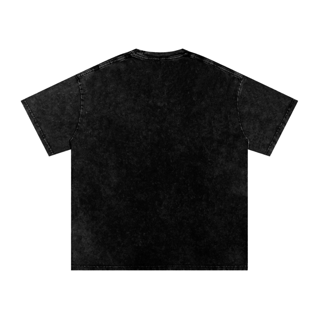 JESUS IS KING Embroidered  - Oversized Cotton T-Shirt