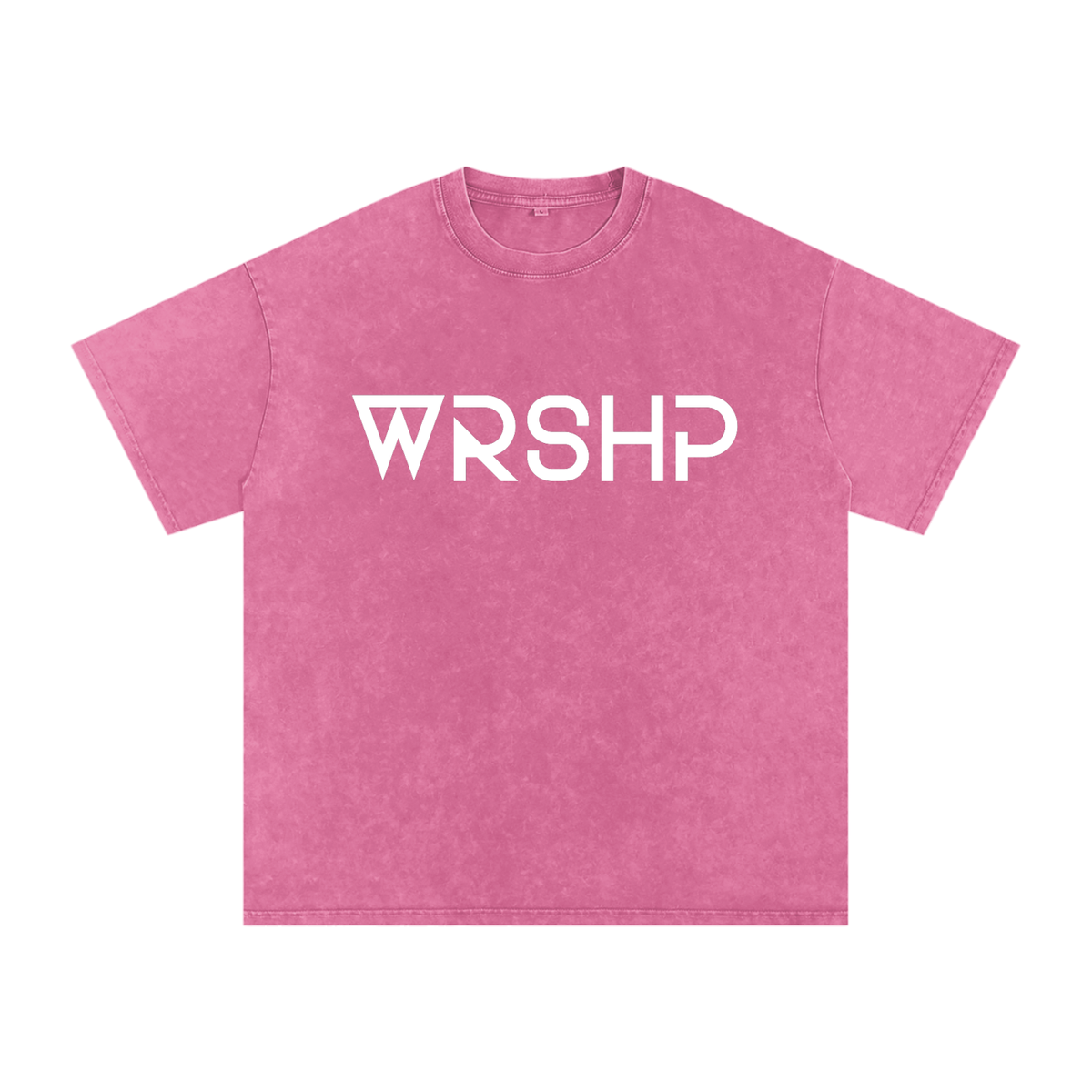 WRSHP - Snow Washed Oversized Cotton T-Shirt