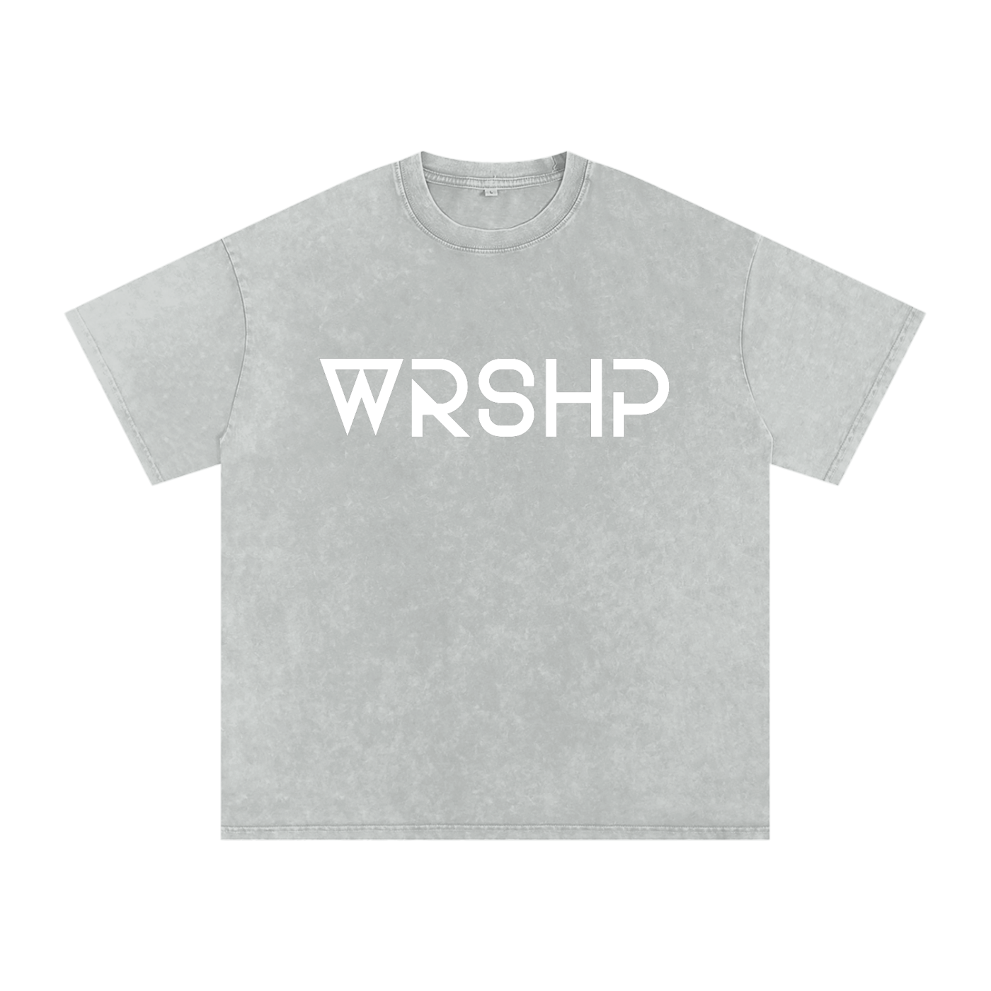 WRSHP - Snow Washed Oversized Cotton T-Shirt