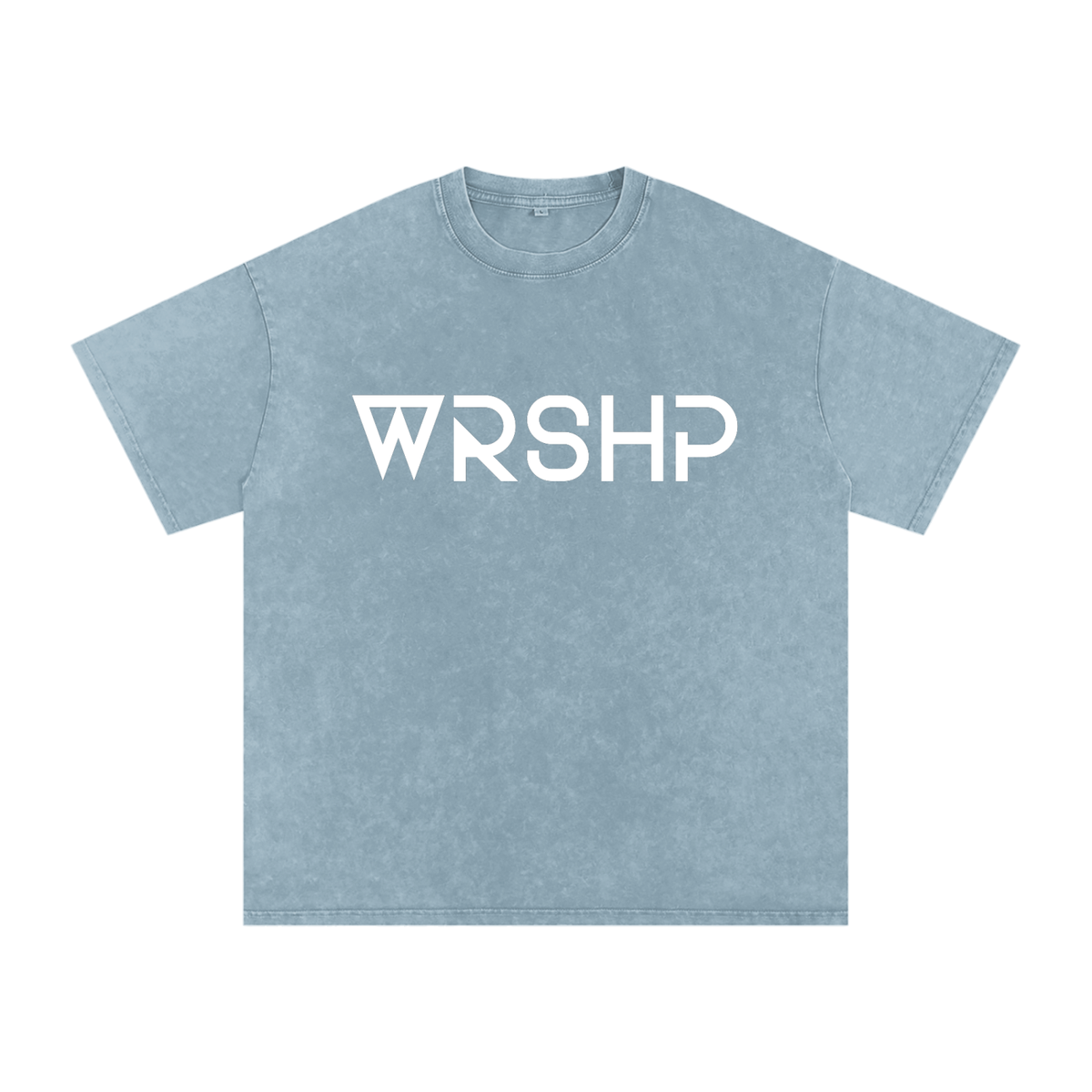 WRSHP - Snow Washed Oversized Cotton T-Shirt