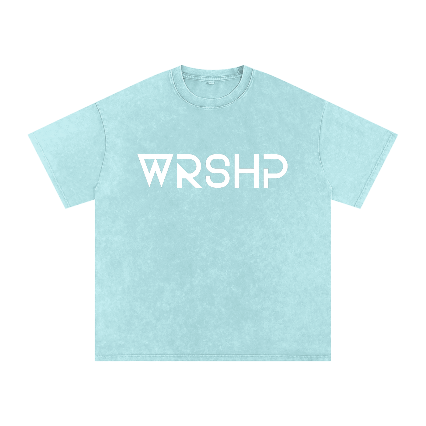 WRSHP - Snow Washed Oversized Cotton T-Shirt