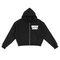 Kingdom Church Fleece Zip-Up Boxy Hoodie