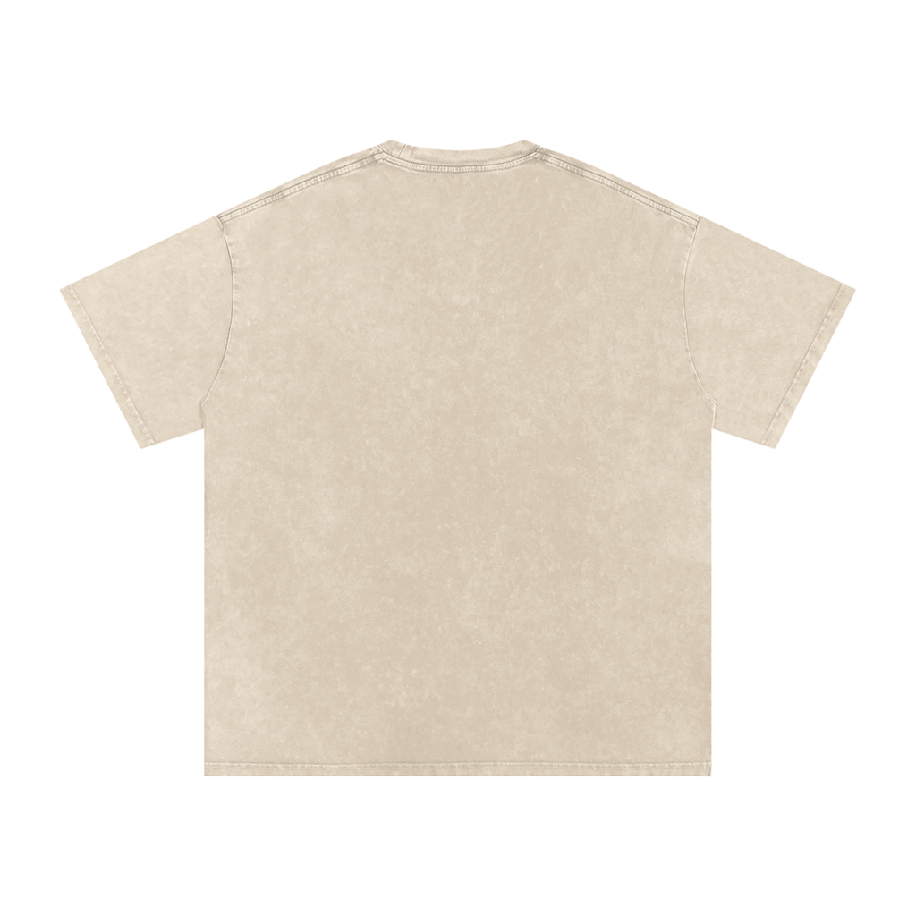 WRSHP - Snow Washed Oversized Cotton T-Shirt