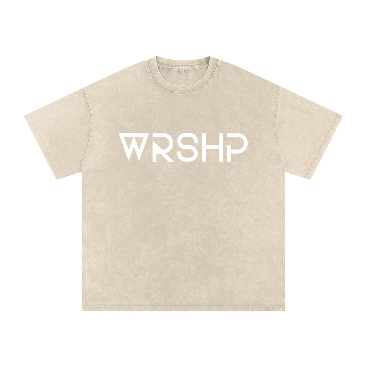 WRSHP - Snow Washed Oversized Cotton T-Shirt
