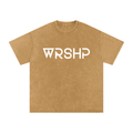 WRSHP - Snow Washed Oversized Cotton T-Shirt